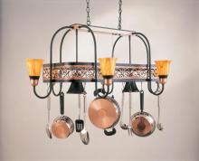 Hi-Lite MFG Co. H-12Y-D-11 MAR - 8-LITE POT RACK